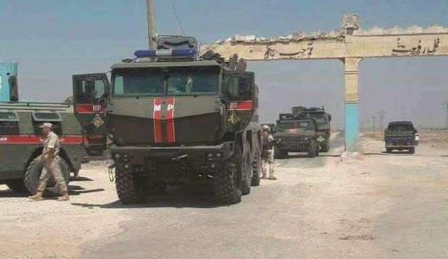 القوات الروسية تدخل مطار منغ العسكري بريف حلب