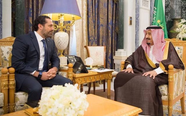 الملك السعودي يلتقي سعد الحريري دون تفاصيل! 