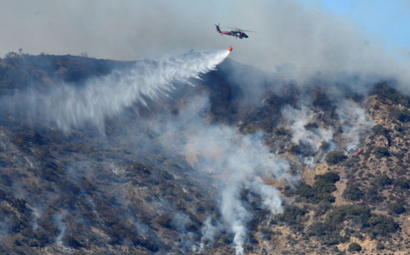 توماس يصبح ثالث أكبر حريق في تاريخ كاليفورنيا 