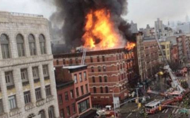 ارتفاع حصيلة جرحى حريق نيويورك إلى 24 شخصًا