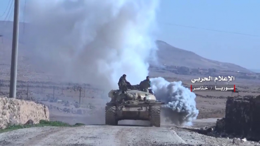بالفيديو.. سيطرة الجيش على مناطق جديدة جنوب غرب خناصر في ريف حلب الجنوبي الشرقي