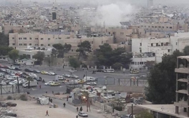تجدد سقوط القذائف الصاروخية على أحياء دمشق وإصابة مدنيين اثنين
