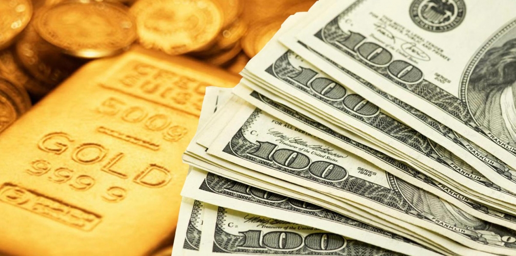 ارتفاع الذهب بفعل تراجع الدولار قبل بيانات التضخم الأمريكي