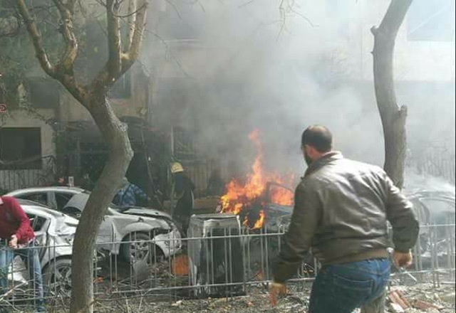 شهداء وجرحى بتجدد سقوط القذائف الصاروخية على أحياء دمشق