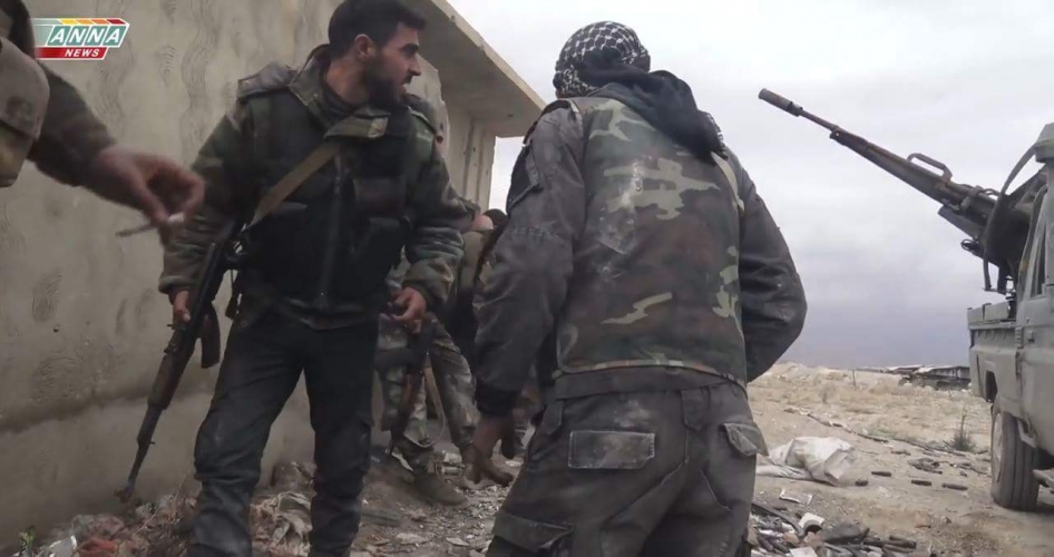 شاهد عمليات رجال الجيش السوري في الغوطة الشرقية