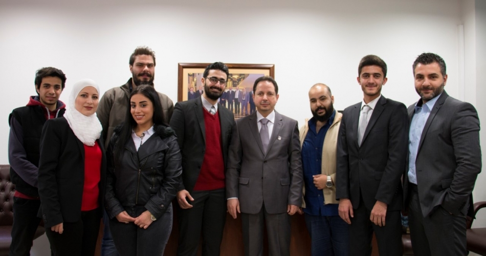 بنك البركة سورية يكرّم طلاب المعهد العالي لإدارة الأعمال الحاصلين على منحة البركة 