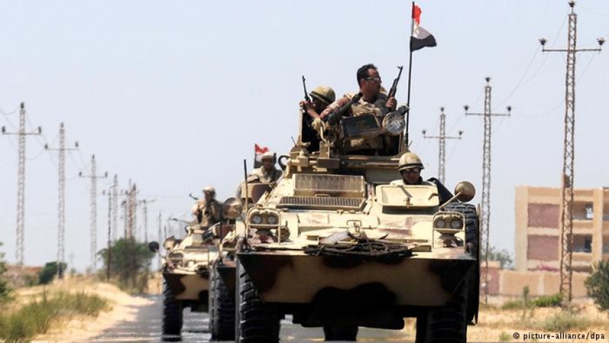 مصر: مقتل 4 عسكريين و10 إرهابيين خلال عملية «سيناء 2018»