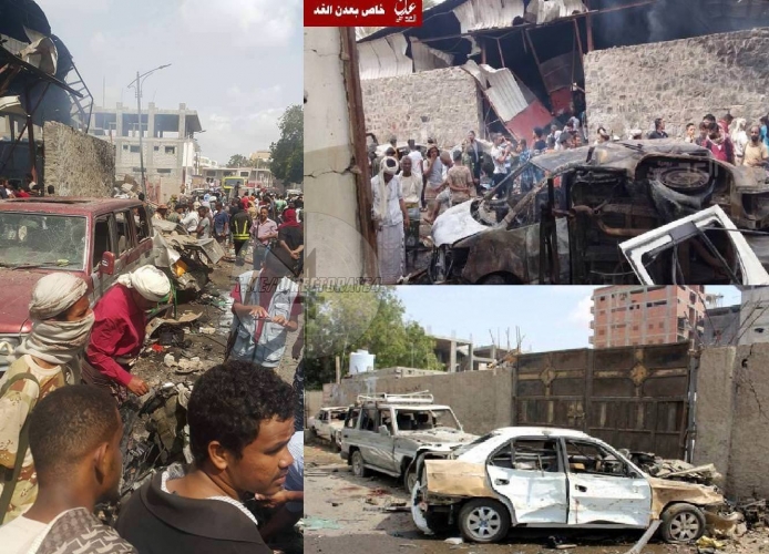 داعش يتبنى تفجير إنتحاري في عدن