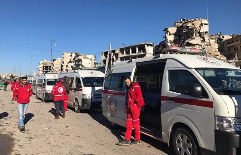 25 شاحنة مساعدات إنسانية إلى دوما في الغوطة الشرقية