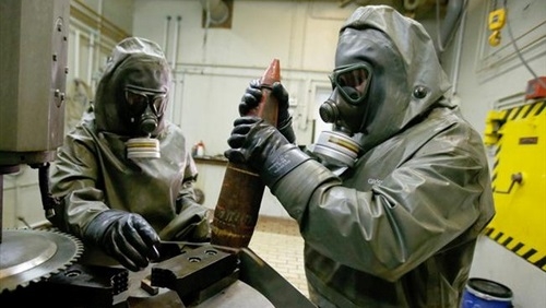 الأركان الروسية: متخصصون أمريكيون دربوا مسلحين في سوريا على استخدام الكيميائي