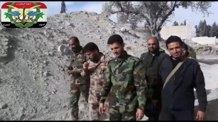 وحدات المهام الخاصة في الجيش السوري تدخل قلب حرستا بالغوطة الشرقية