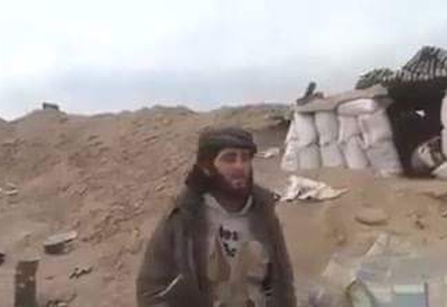 بالفيديو.. استهداف نقطة للمسلحين في الغوطة الشرقية بصاروخ دقيق