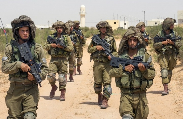 جيش العدو الصهيوني يعلن النفير و يغلق أجواء الجولان المحتل