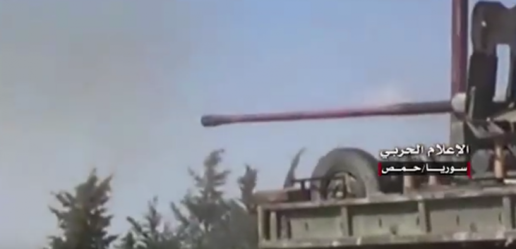  من تقدم الجيش السوري في ريف حمص الشمالي الشرقي وسيطرته على قرية 