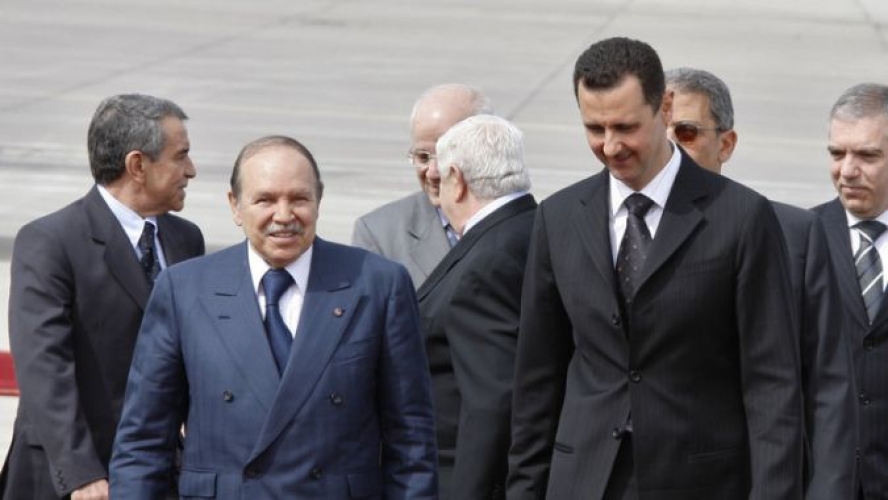 الرئيس الجزائري يهنئ الرئيس الأسد بعيد الجلاء