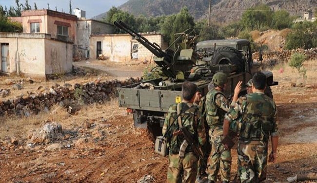 الجيش يطوق بلدة الرحيبة ويفصلها عن قرى وبلدات القلمون الشرقي بريف دمشق 