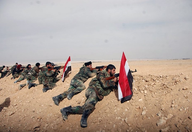 الجيش السوري يبدأ عملية عسكرية جنوب العاصمة دمشق