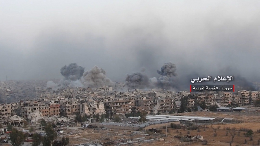  بالصور.. عمليات الجيش السوري في مخيم اليرموك والحجر الاسود جنوب دمشق