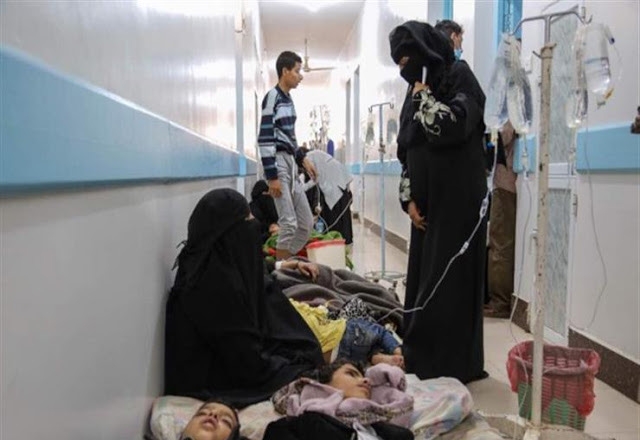 تحذيرات من تفشي وباء الكوليرا في اليمن