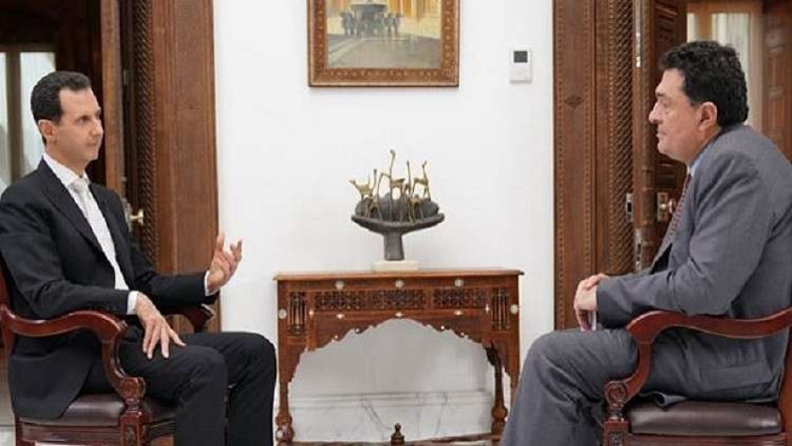 الرئيس الأسد لصحيفة كاثيمرني اليونانية: فرنسا وبريطانيا وامريكا إضافة إلى السعودية وقطر وتركيا يتحملون مسؤولية الحرب في سورية 