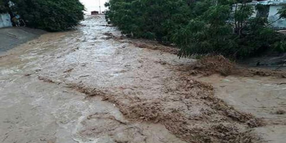 خسائر مادية واضرار بالمحاصيل الزراعية جراء عاصفة مطرية فى طرطوس وريفها 