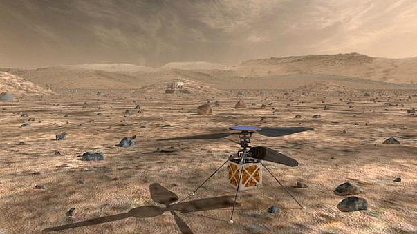 ناسا ترسل طائرة هليكوبتر لكوكب المريخ