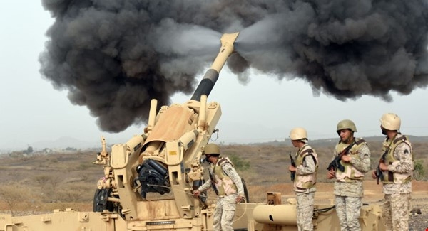 الجيش اليمني يستهدف تجمعات القوات السعودية في تعز