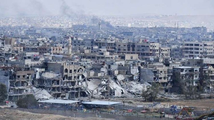 الارهابيون نبشوا القبور في مخيم اليرموك بحثا عن رفات 