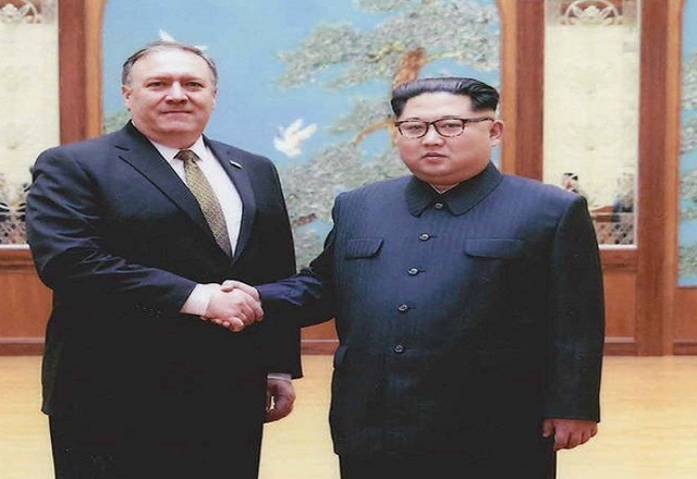  بومبيو.. زعيم كوريا الشمالية أبلغني أنه مستعد لنزع السلاح النووي