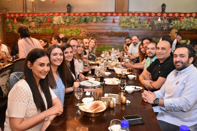إفطار مميز جمع بين ميماك أوجلفي والصحفيين السوريين