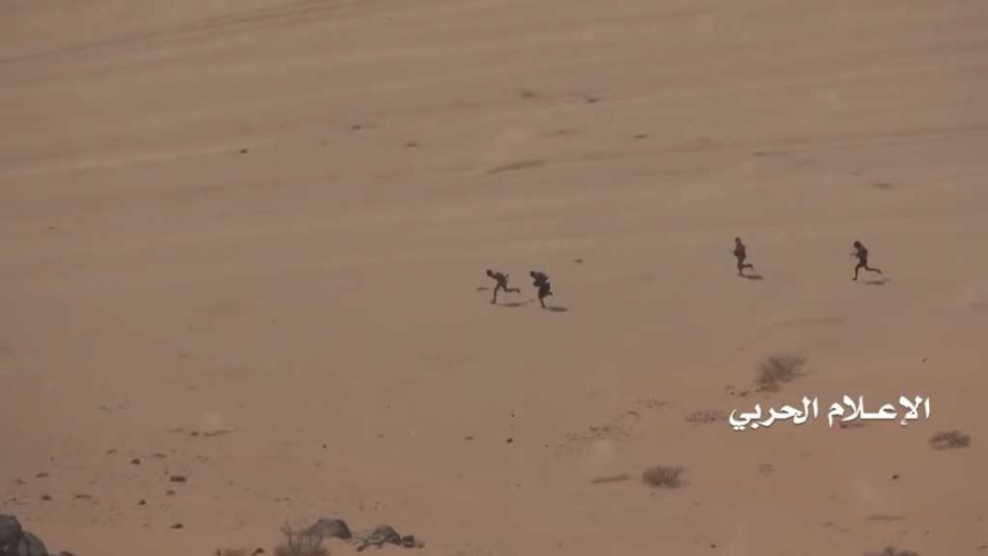 شاهد.. الجيش اليمني واللجان الشعبية يتقدمون في سلسلة جبال اضيق في نجران