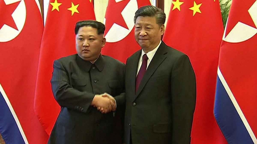 زعيم كوريا الشمالية الى الصين اليوم لاجراء محادثات من نظيره الصيني