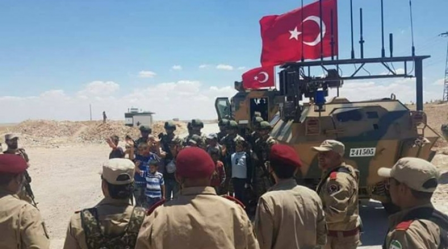 دوريات مشتركة للقوات التركية والأمريكية داخل منبج شمال سورية