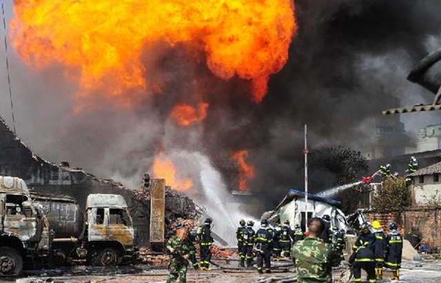 الصين.. انفجار بمصنع كيماويات يسفر عن مقتل 19 شخصا