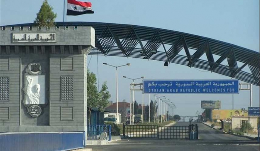 انطلاق أعمال صيانة أتستراد دمشق - معبر نصيب الحدودي 