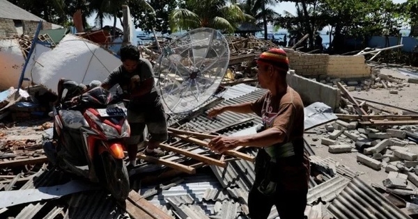 عدد ضحايا زلزال إندونيسيا يرتفع الى 387 شخصاً