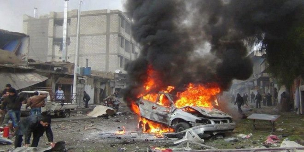 مقتل واصابة 7 أشخاص بتفجير ارهابي في سوق شرق بغداد