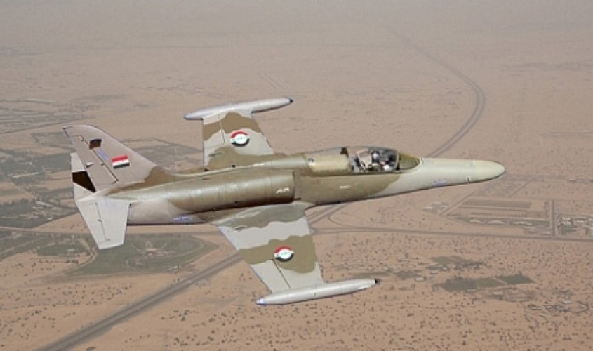طائرة عراقية تقصف غرفة عمليات لداعش داخل سوريا