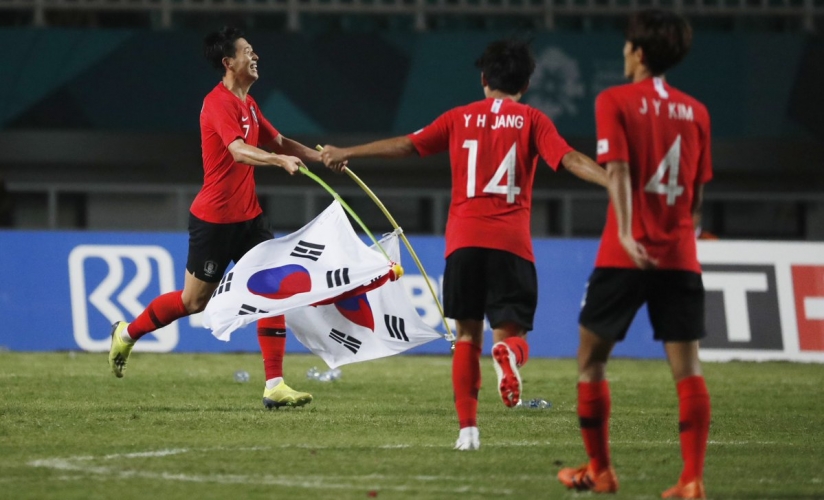 لاعبو كوريا الجنوبية يعفون من خدمة العلم بعد تتويجهم بذهب الألعاب الآسيوية