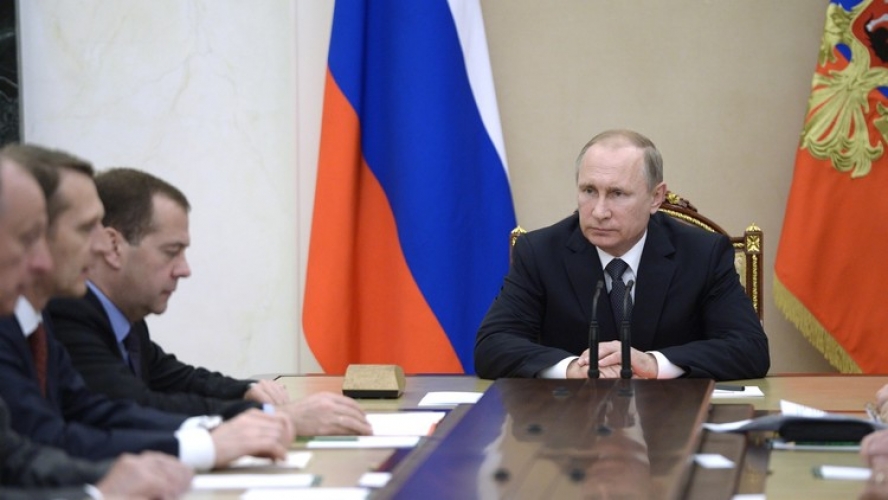 بوتين يرأس مجلس الأمن الروسي لبحث أمن الجنود في سورية