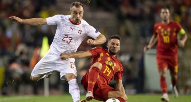 بلجيكا تفوز على سويسرا في دوري أمم أوروبا