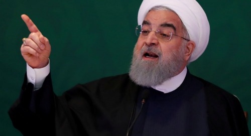 روحاني: أمريكا تستخدم الحرب النفسية والاقتصادية ضدنا وتسعى لتغيير نظام الحكم في إيران