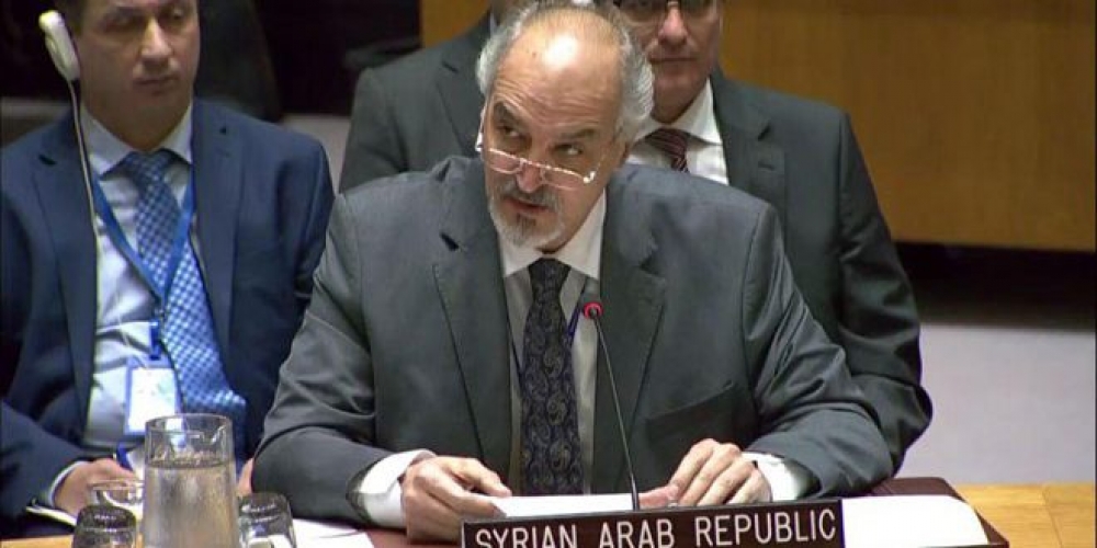 الجعفري يرد على طلب السفير السعودي في اعداد دستور جديد لسورية !!