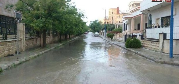  أسوء ليلة دخلة حصلت في دمشق بسبب الأمطار – فيديو