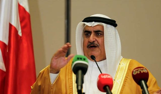 وزير خارجية البحرين يثنى على مواقف 