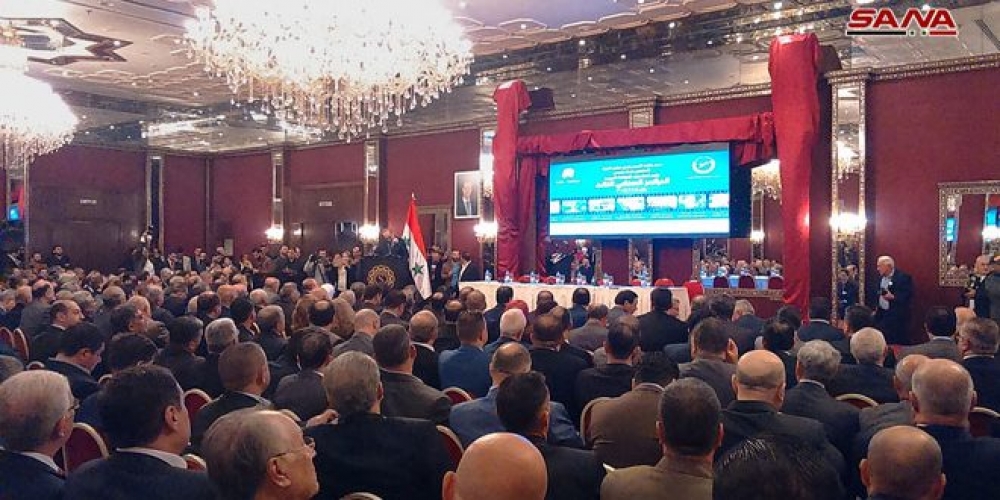انطلاق أعمال المؤتمر الصناعي الثالث في حلب بحضور رئيس الحكومة 