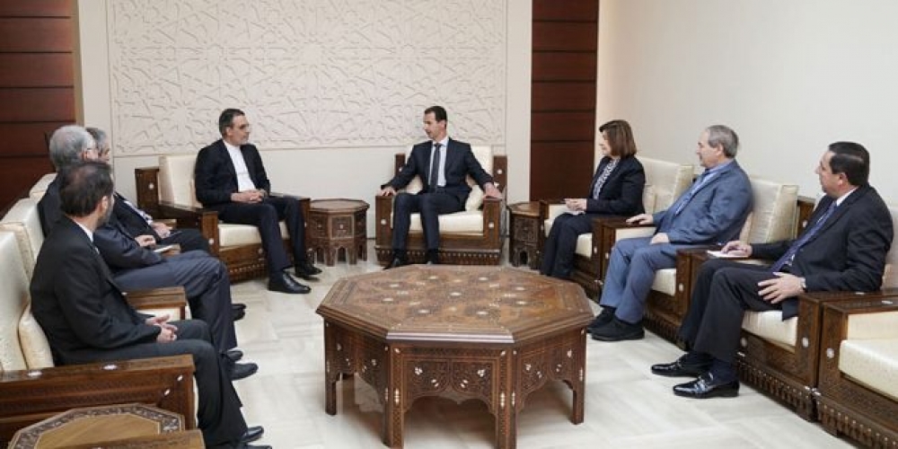 الرئيس الأسد يبحث مع جابري أنصاري المراحل التي تحققت بمكافحة الإرهاب في سورية وجهود تحقيق تقدم على المسار السياسي