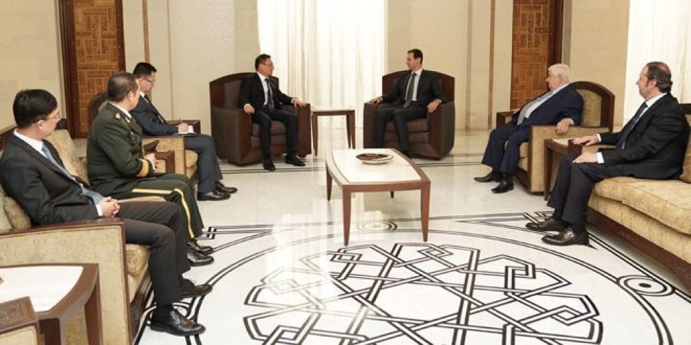 الرئيس الأسد يتقبل أوراق اعتماد سفيري الصين وكوبا لدى سورية