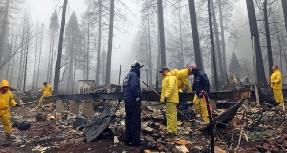 حصيلة جديدة لضحايا حريق كاليفورنيا: 87 قتيلا و 475 في عداد المفقودين