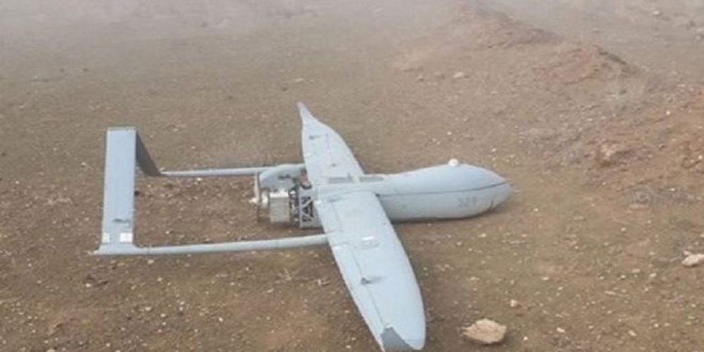 الجيش واللجان الشعبية اليمنية يسقطون طائرة تجسس لتحالف العدوان السعودي